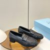 Giày lười nữ PRADA da bò mềm mịn cao cấp