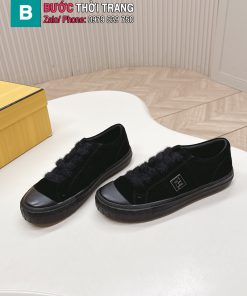 Giày thể thao sneaker FENDI màu đen cao cấp form nhẹ dễ dàng di chuyển