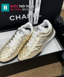 Giày thể thao sneaker CN màu vàng cao cấp phong cách sang trọng