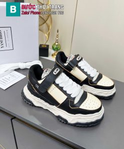 Giày thể thao sneaker MMY.Mihara Yasuhiro màu đen trắng đế cao su êm chân cực mượt