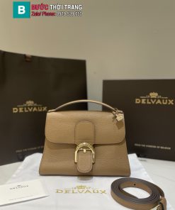 Túi xách DELVAUX TEMPO cao cấp màu nâu size 23x17x6 cm
