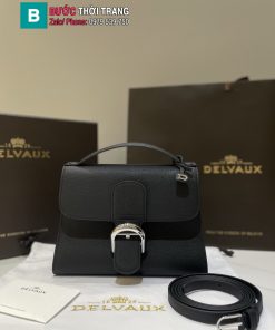 Túi xách DELVAUX TEMPO cao cấp màu đen size 23x17x6 cm