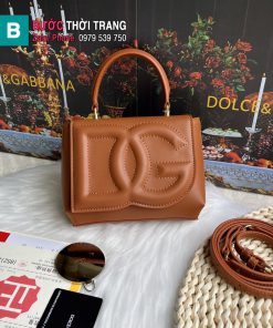 Túi xách Dolce & Gabbana siêu cấp da bò nhập khẩu cao cấp màu nâu