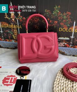 Túi xách Dolce & Gabbana siêu cấp da bò nhập khẩu cao cấp màu đỏ