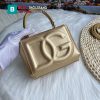 Túi xách Dolce & Gabbana siêu cấp da bò nhập khẩu cao cấp màu vàng