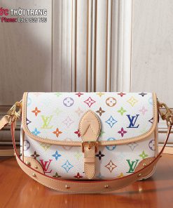 Túi xách LV DIANE màu trắng ngà cao cấp size 24x15x9 cm