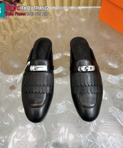 Sục HM phong cách quý phái sang trọng màu đen đế gân bò mềm êm