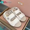 Sandal thể thao MIU MIU màu trắng ngà đế cao su đàn hồi vượt trội